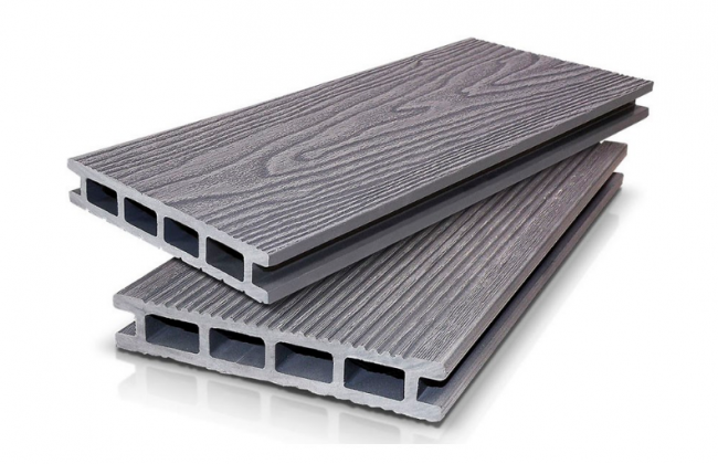 Террасная доска серия TABULA цвет Серый