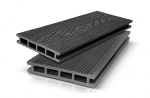 Террасная доска серия TABULA цвет Чёрный ( антрацит )