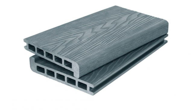 Ступени пустотелые из ДПК cерия DORSUM Серый