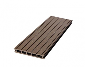 Террасная доска из ДПК Dortmax SOUL PLUS Коричневый