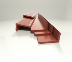 Уголок 60*30 для террасной доски ДПК Dimdeck, Терракотовый