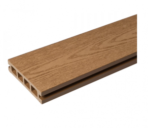 Террасная доска из ДПК пустотелая CM Decking серия Natur цвет OAK(дуб, желтый)