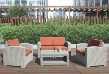 Уличные диваны и кресла коллекции Rattan Premium 4