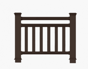 Ограждение для террасы под дерево Holzhof