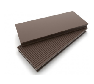 Террасная доска из ДПК (декинг) Dimdeck вельвет коричневый