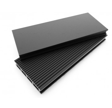 Террасная доска из ДПК (декинг) Dimdeck вельвет черный